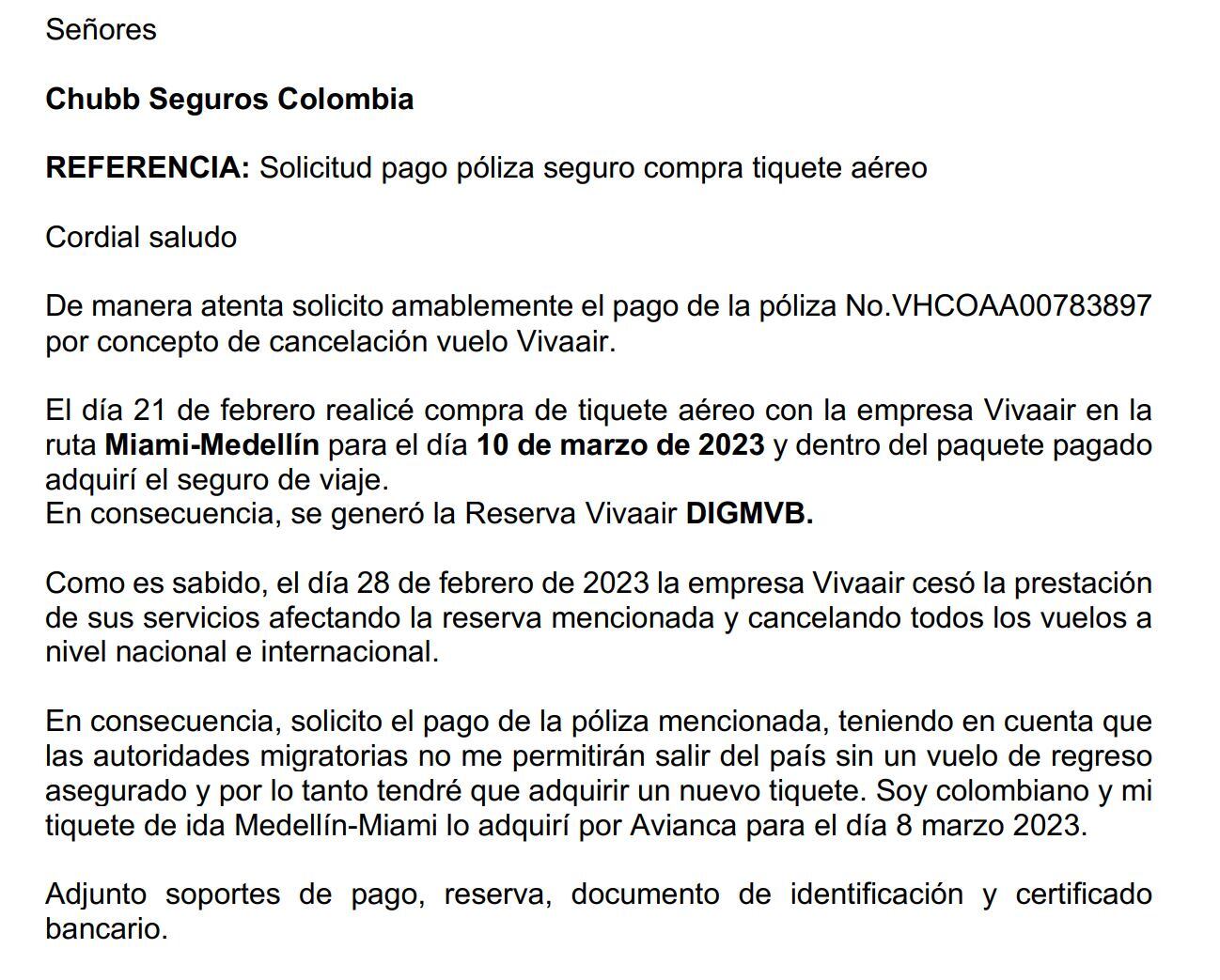 Denuncia PVAir 17 de marzo