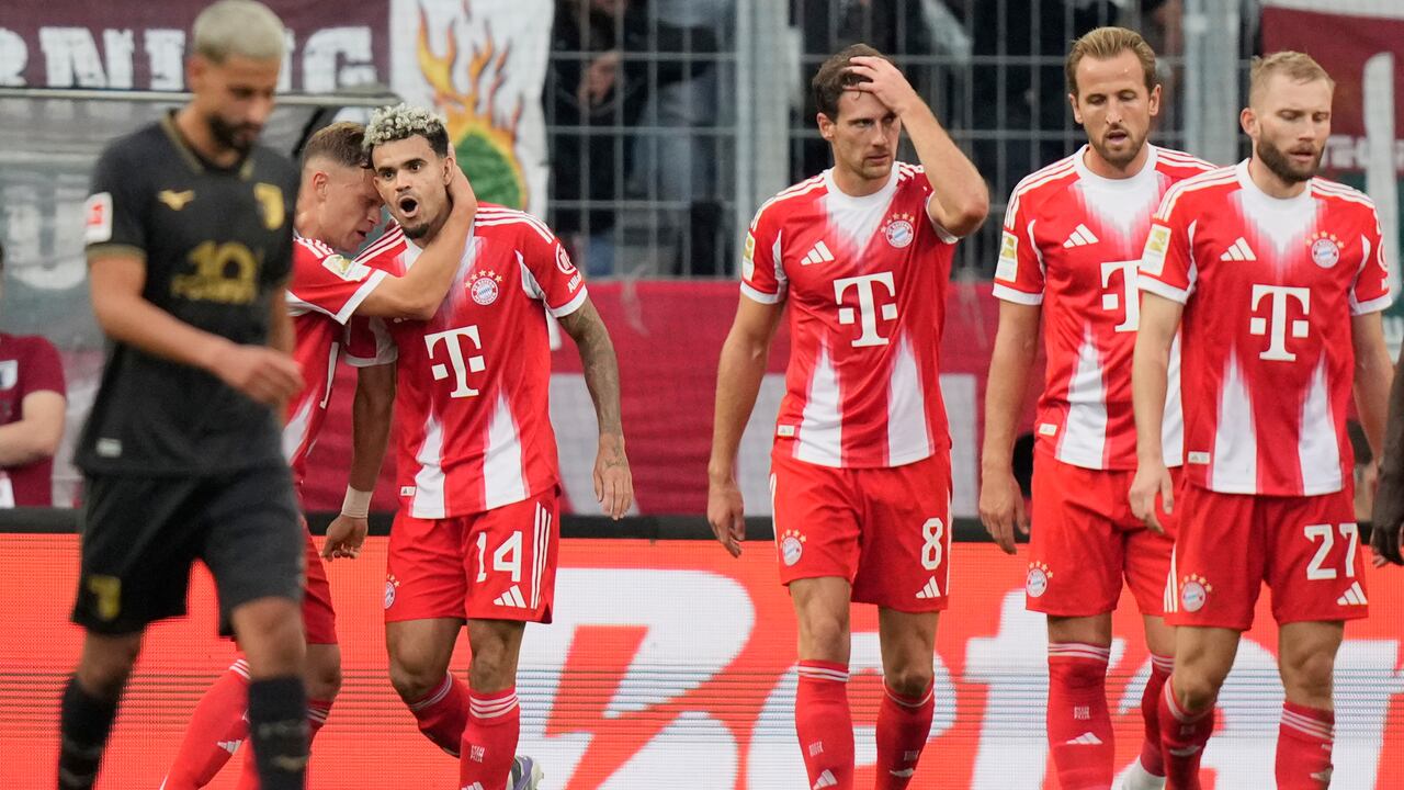 Luis Díaz con Bayern Múnich.