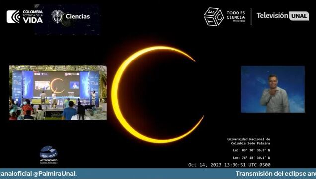 Eclipse solar en Colombia