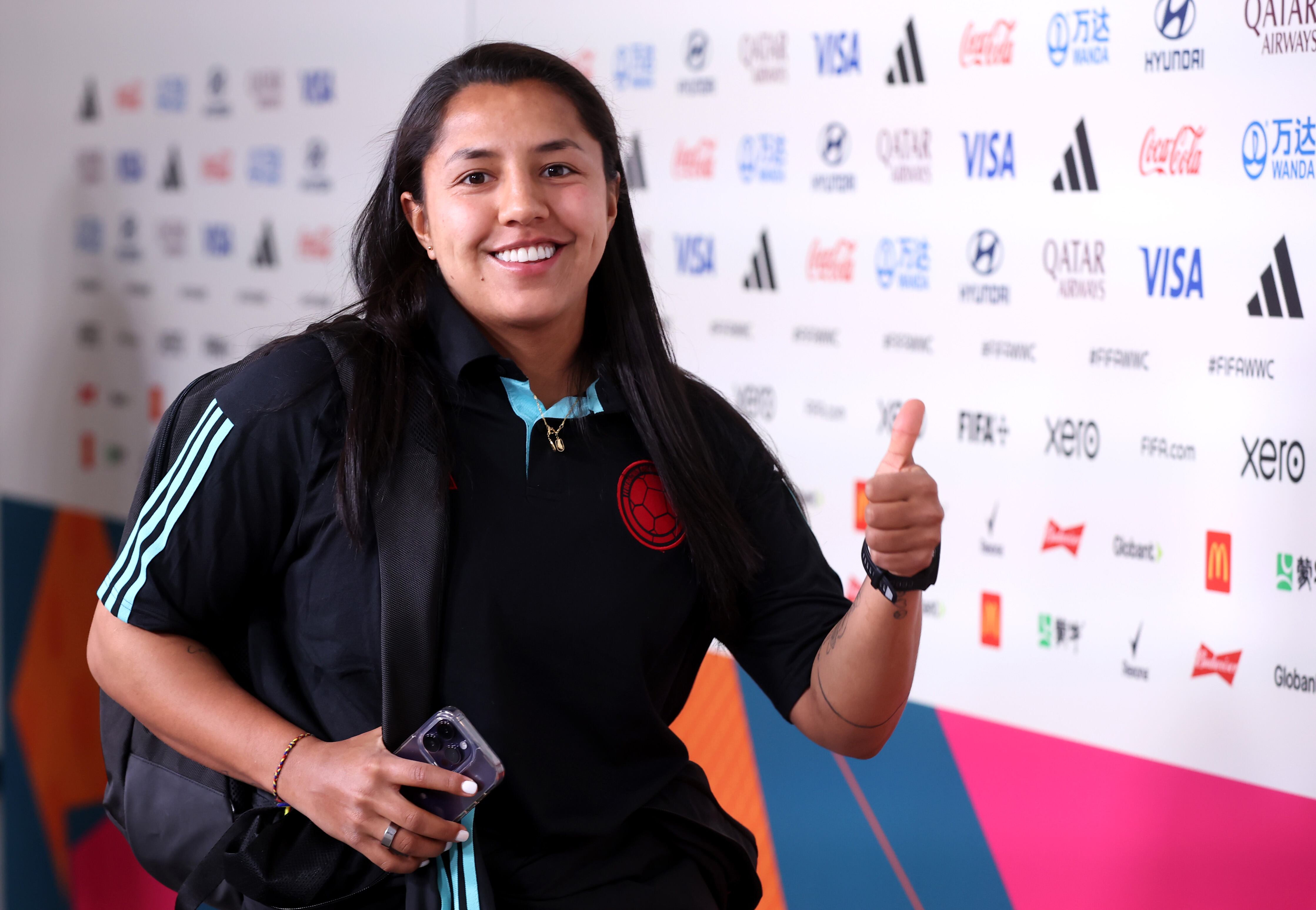 Manuela Vanegas, jugadora de la selección Colombia