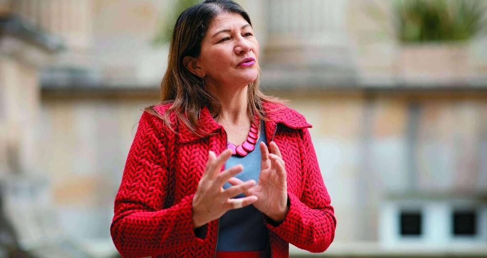 Sandra Ramírez fue escogida segunda vicepresidente del Senado.