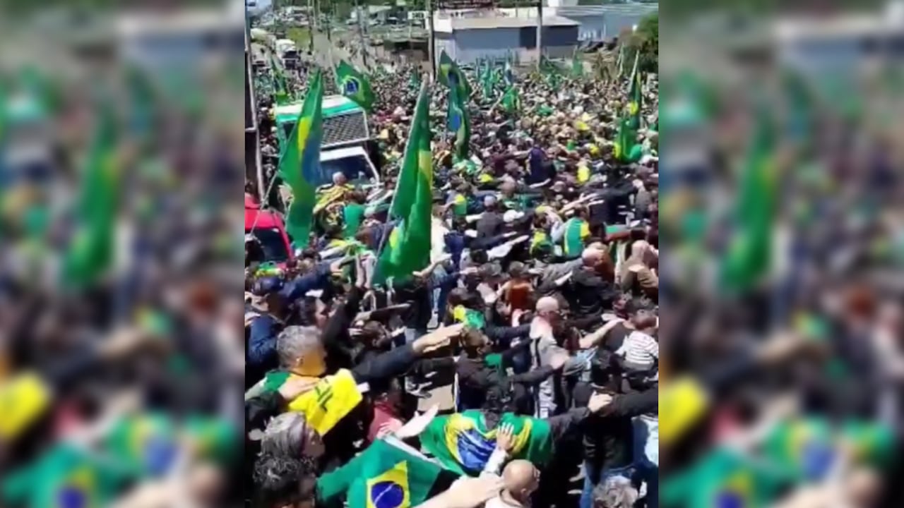 Embajador alemán en Brasil condena gesto nazi en protestas