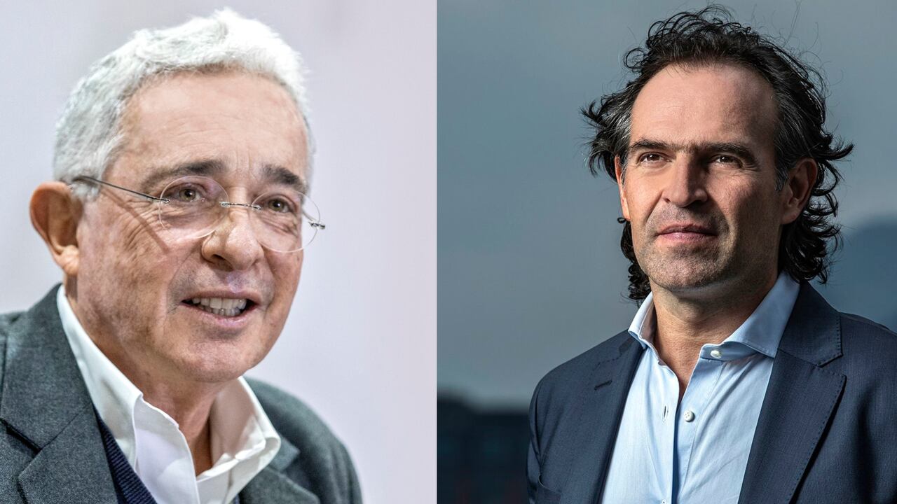 Álvaro Uribe y Federico Gutiérrez.