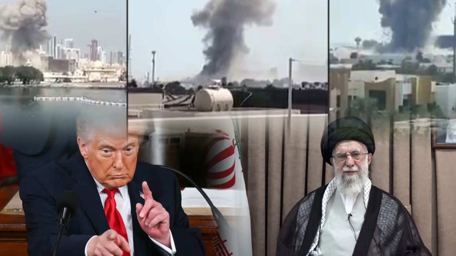 Trump dice que los bombardeos "intensos" contra Irán seguirán "todo el tiempo que sea necesario"