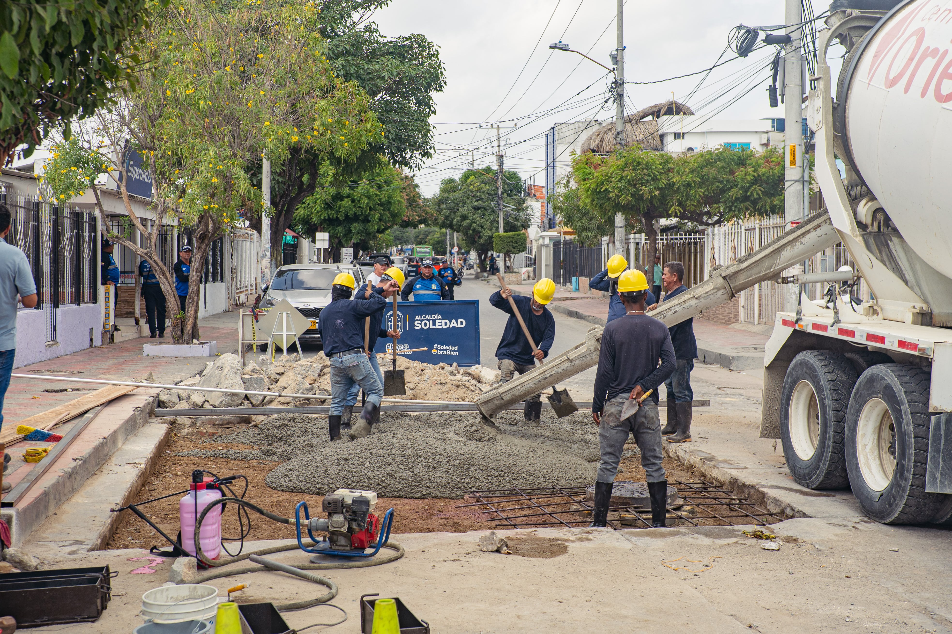 Entrega de Obras en Soledad, Atlántico