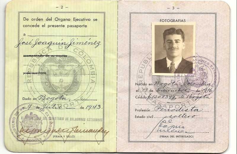  Uno de los muchos documentos de Ximénez con fecha de nacimiento alterada.