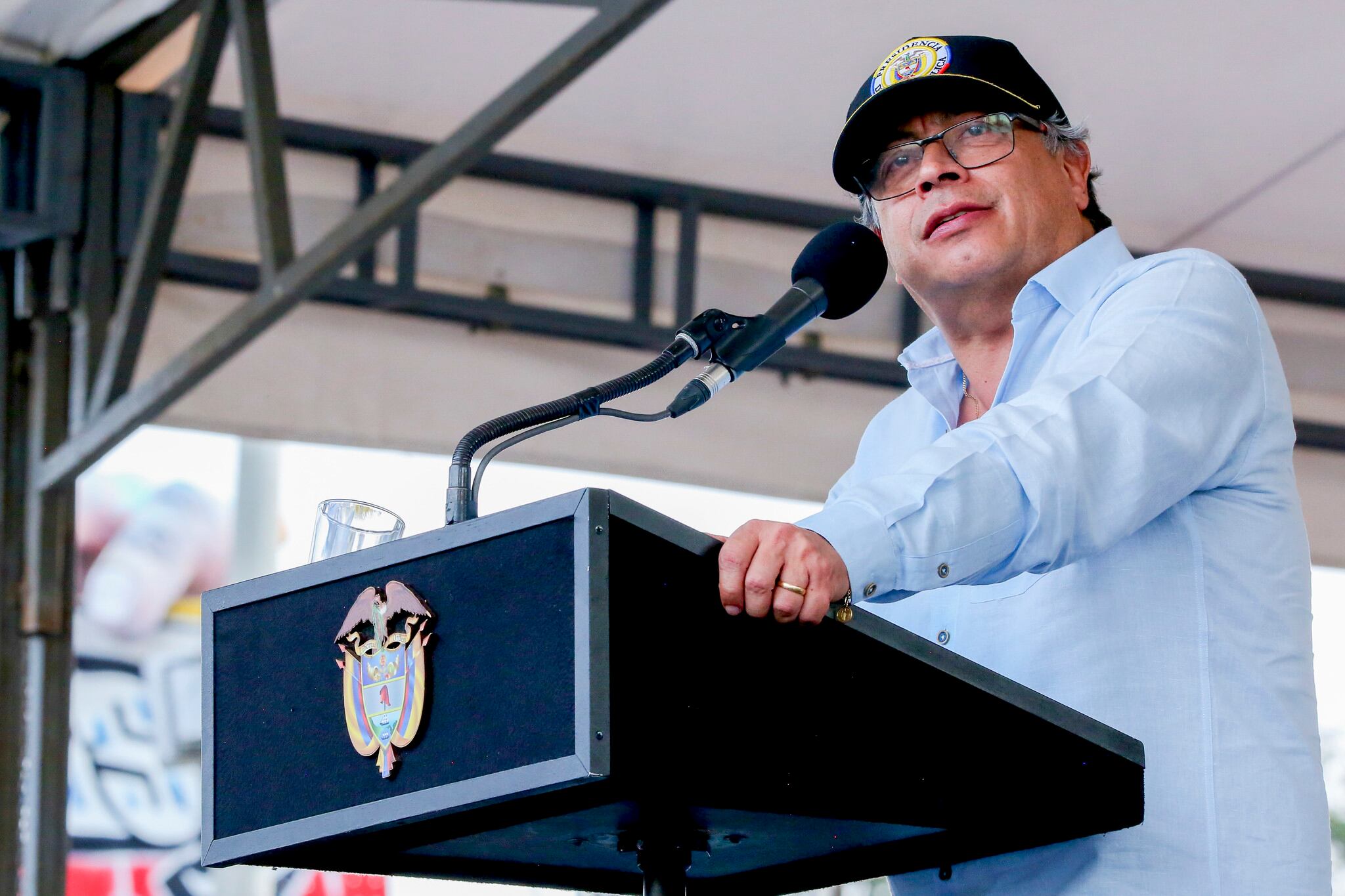 El presidente Gustavo Petro planteó una Asamblea Nacional Constituyente desde Puerto Resistencia, en Cali.