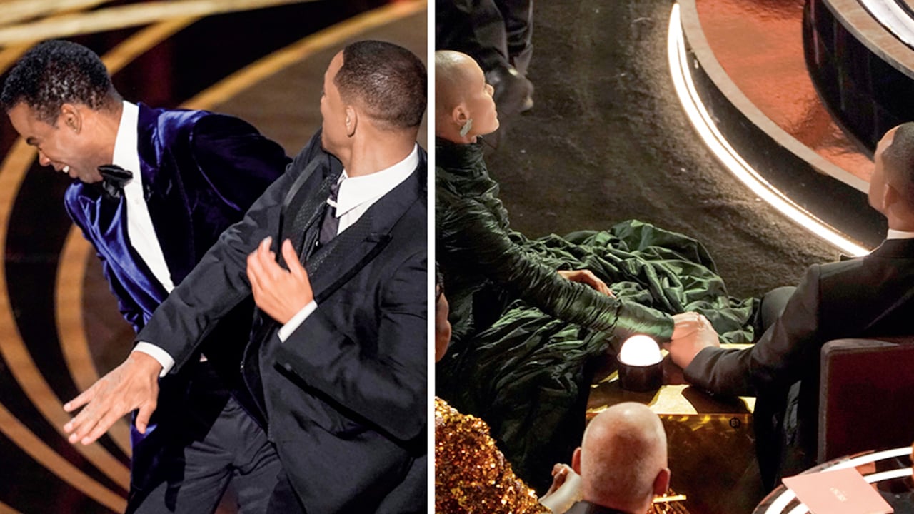 La bofetada surgió por un chiste de Chris Rock sobre Jada Pinkett Smith, esposa de Will Smith, que hacía alusión a su cabeza rapada. El comediante comentó después que no sabía que ella padecía de alopecia.