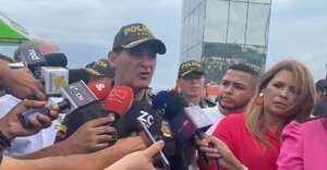 General WillIam René Salamanca, director de la Policía Nacional.