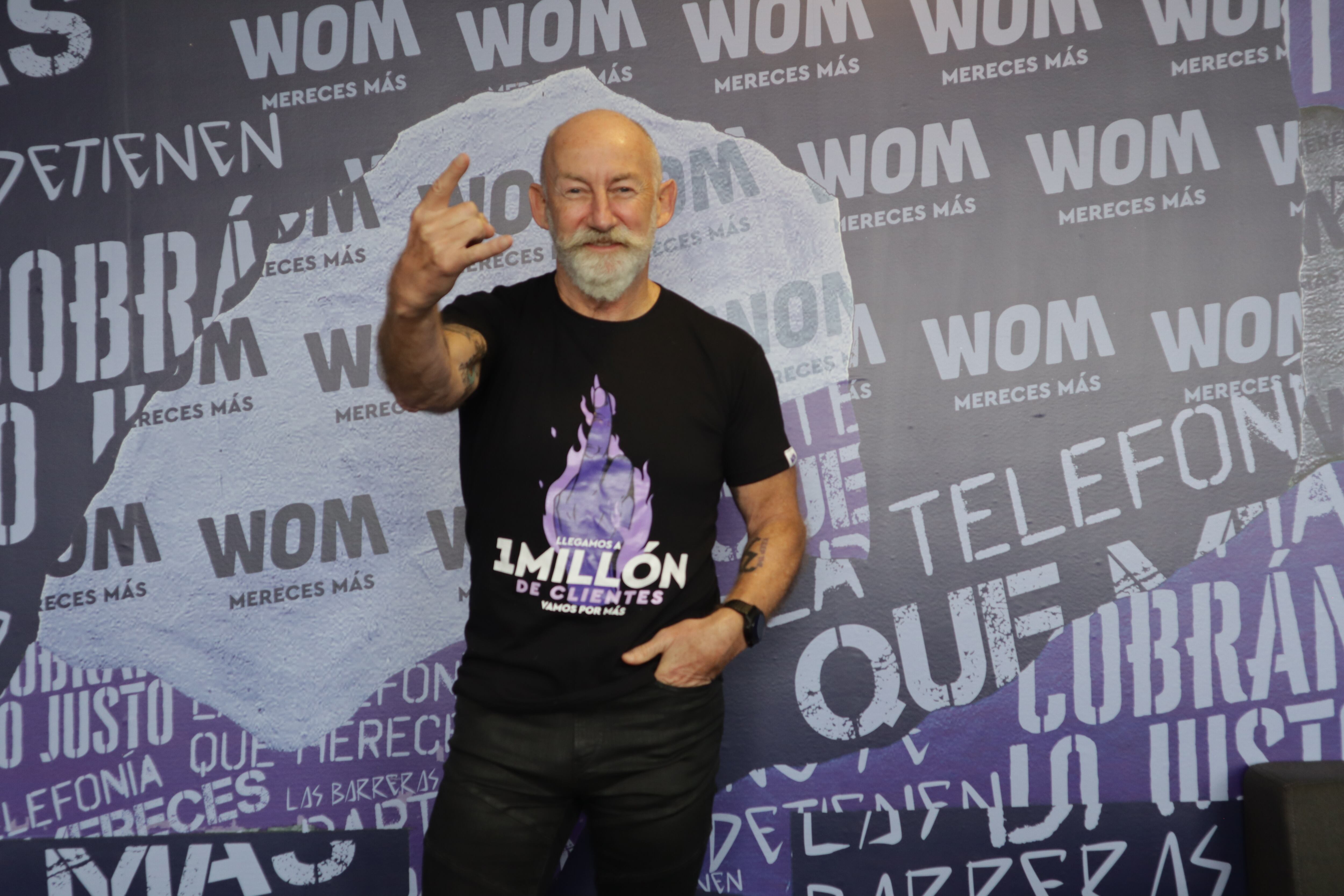 El presidente de WOM Colombia, Cris Bannister, reveló que la compañía llegó al millón de usuarios desde que inició operaciones en Colombia