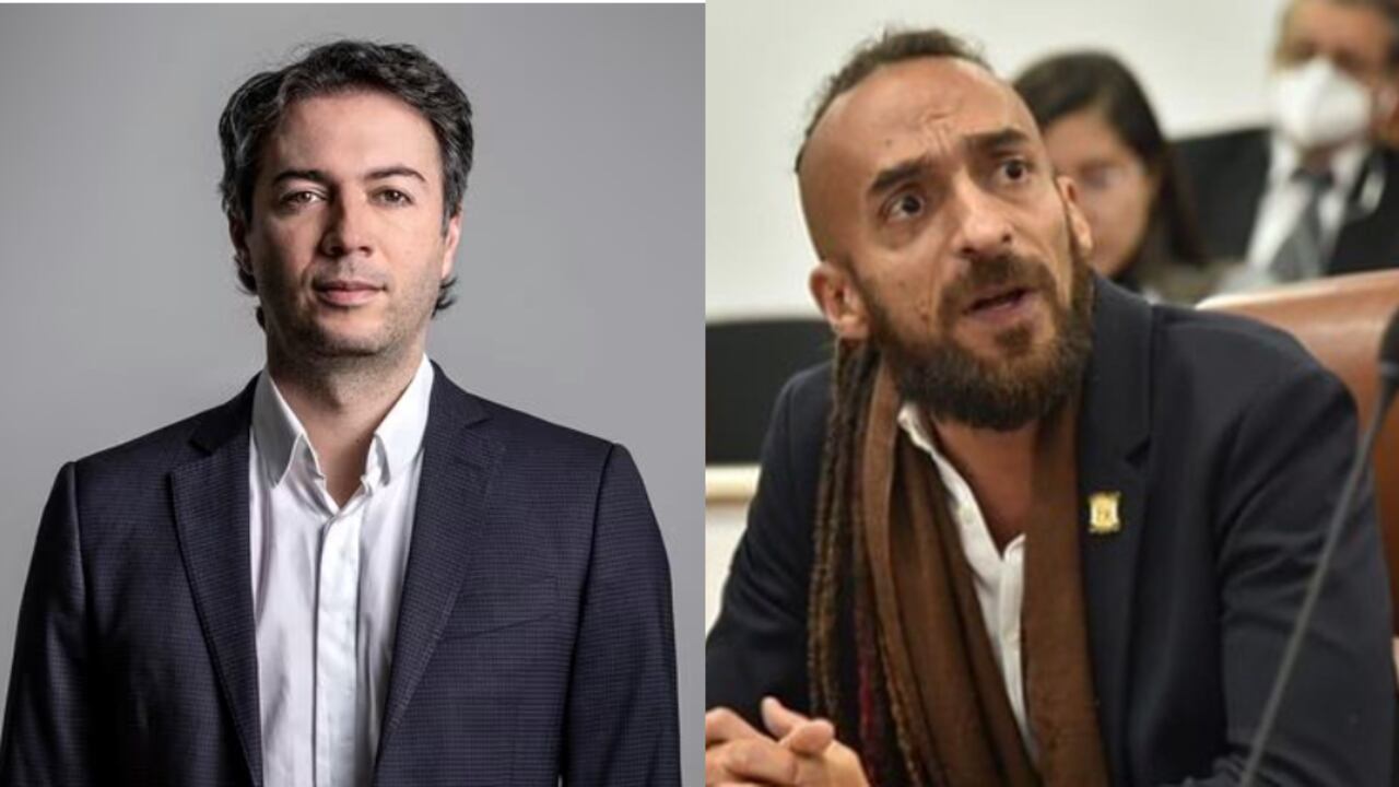 Daniel Quintero y Daniel Carvalho.