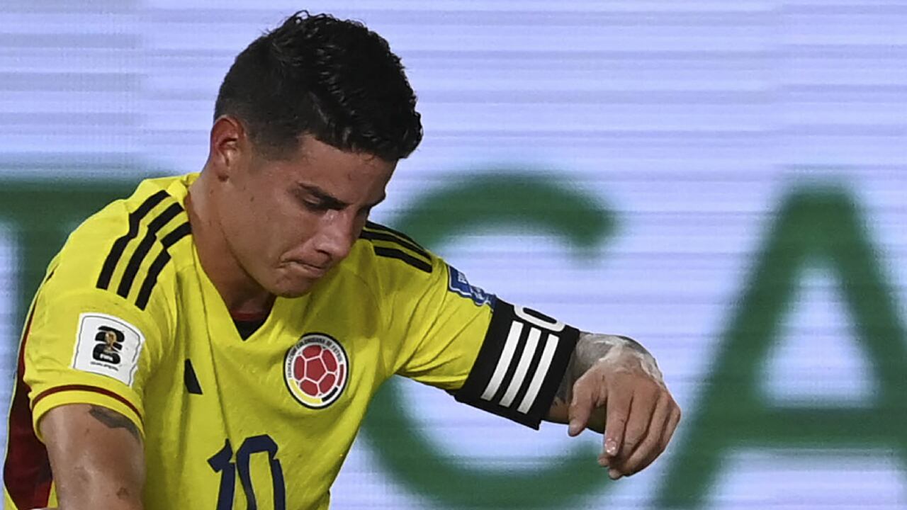 James Rodríguez, volante de la Selección Colombia