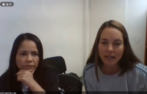 MARÍA LUISA BOTERO EN AUDIENCIA