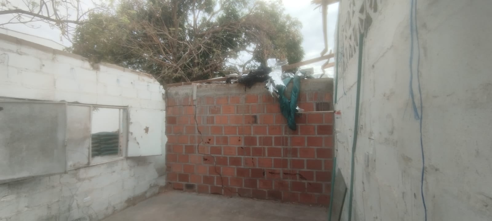Estación de Policía de Arenal Bolívar destruida por el ELN.
