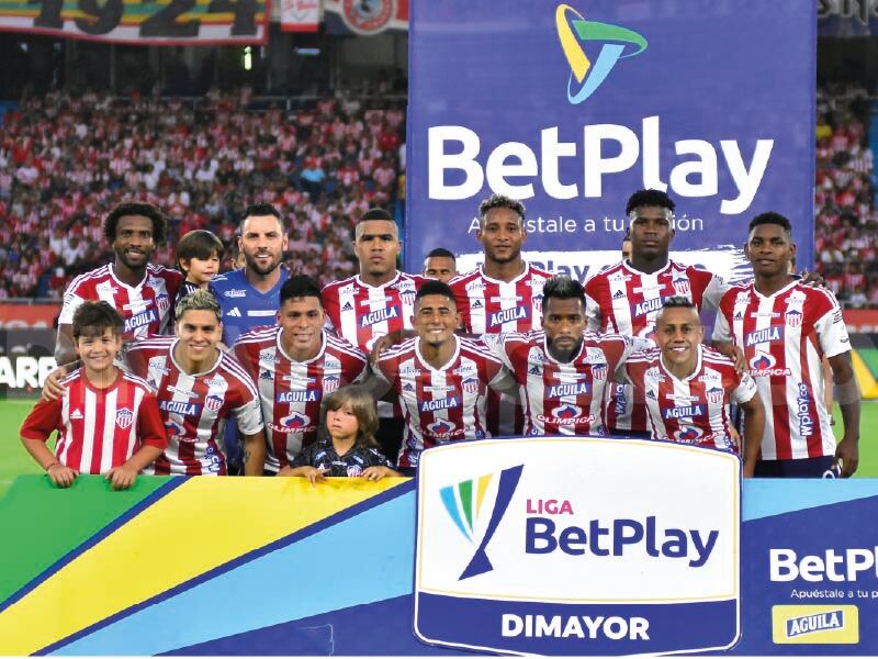 Junior es colero del fútbol colombiano tras ocho fechas. Foto: Dimayor.