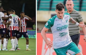 Resultados de Junior y Deportivo Cali mueven la tabla de posiciones en Liga BetPlay.