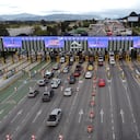 Peaje Andes salida Autopista Norte Bogotá
Octubre 5 del 2020
Foto Guillermo Torres Reina / Semana