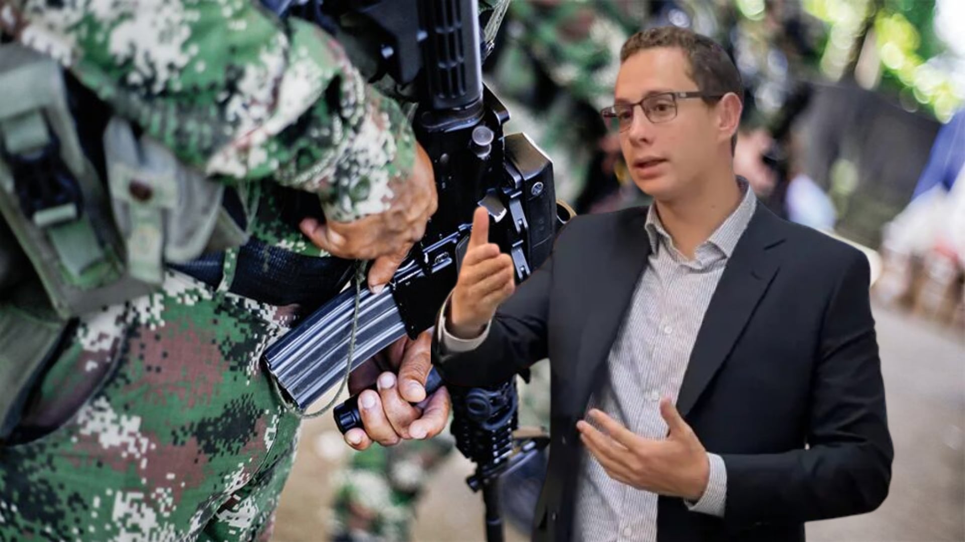 El concejal Julián Uscátegui pide la militarización de la ciudad.