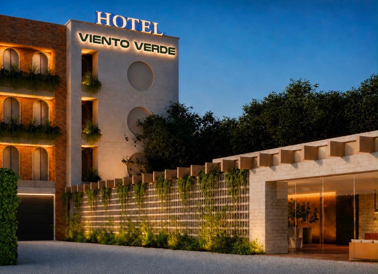 El Hotel Viento Verde tendrá certificación de sostenibilidad, pues será eficiente con el agua, la energía, el manejo de los residuos y otros cuidados con el ambiente.