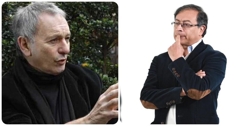 Ángel Beccassino y Gustavo Petro