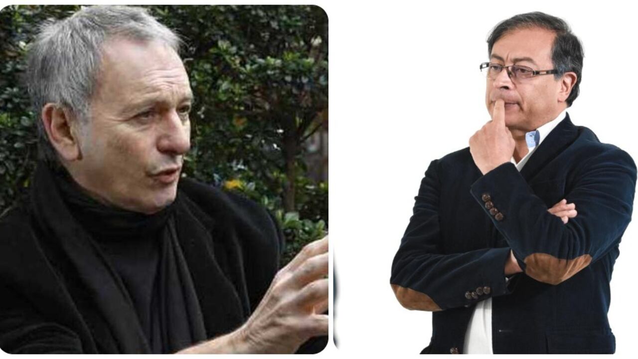 Ángel Beccassino y Gustavo Petro