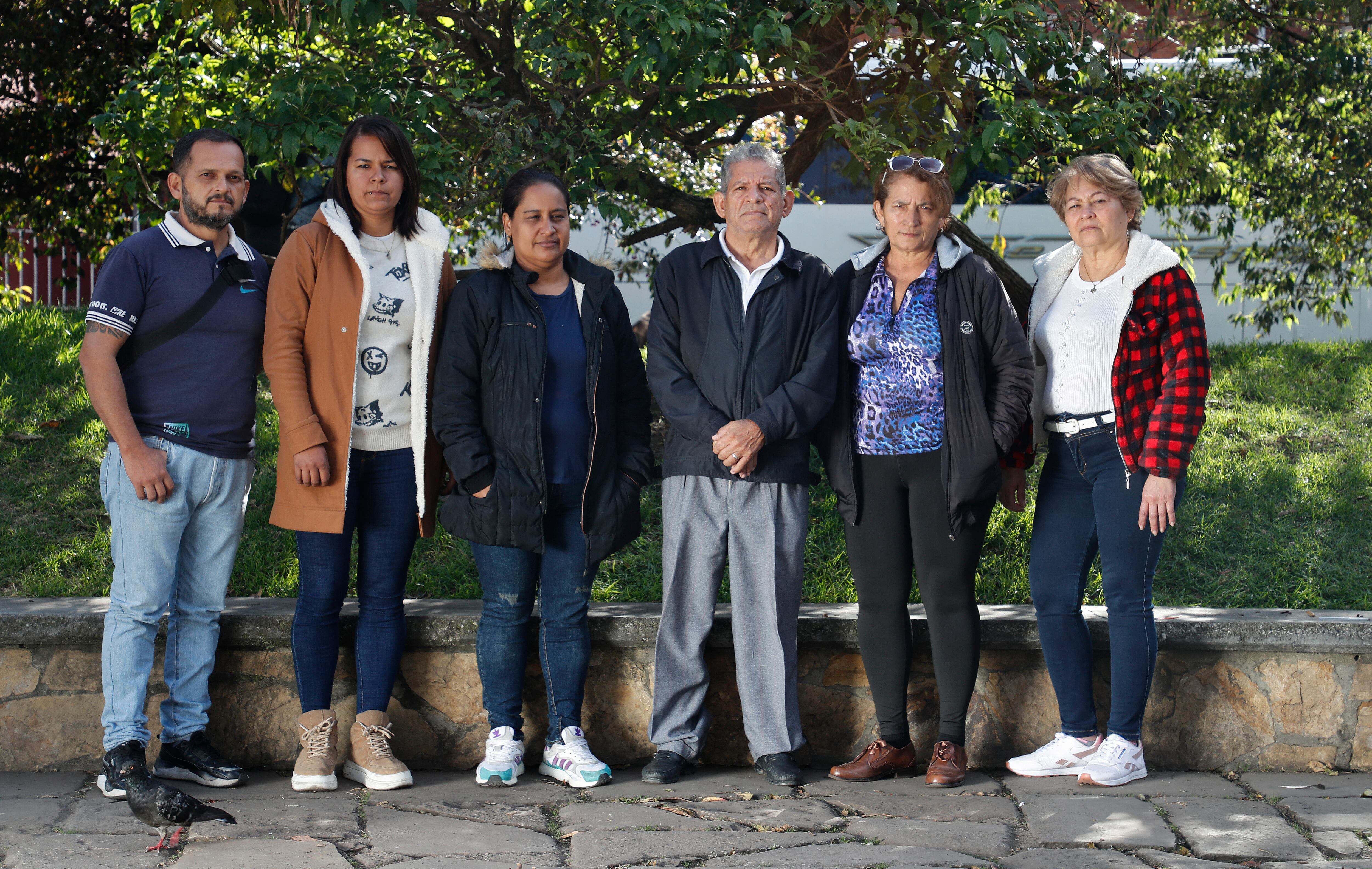 Familiares de migrantes venezolanos desaparecidos en la ruta  San Andrés - Nicaragua 
Bogota dic  1 del 2023
Foto Guillermo Torres Reina / Semana
