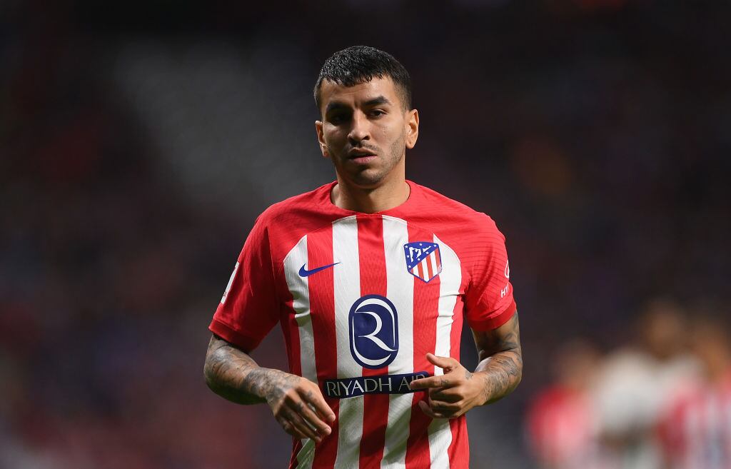 Ángel Correa quedó lesionado del partido contra Real Madrid.