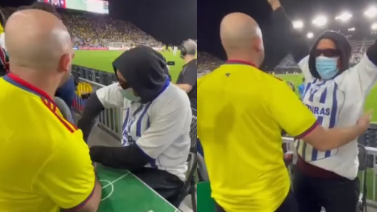 César Daza - Colombia vs. Honduras. Foto: Captura de pantalla - cdazab