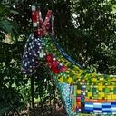 Escultura de burra en Sincelejo