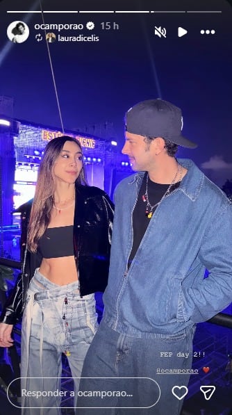 Raúl Ocampo y Laura Dicelis