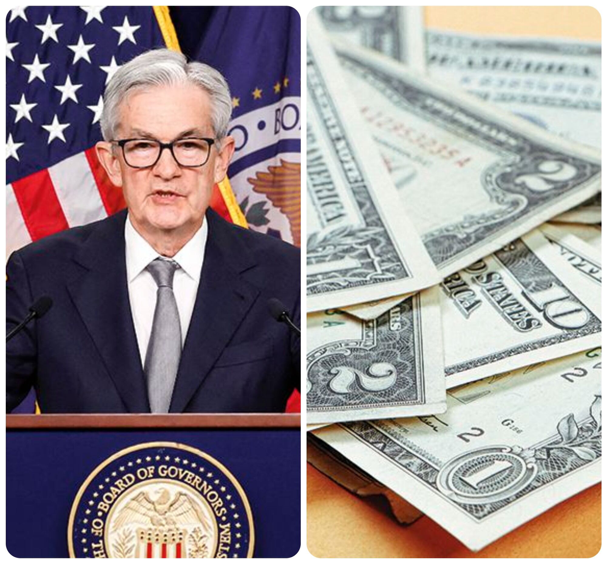 Jerome Powell, presidente de la FED, habló y el dólar se aquietó.