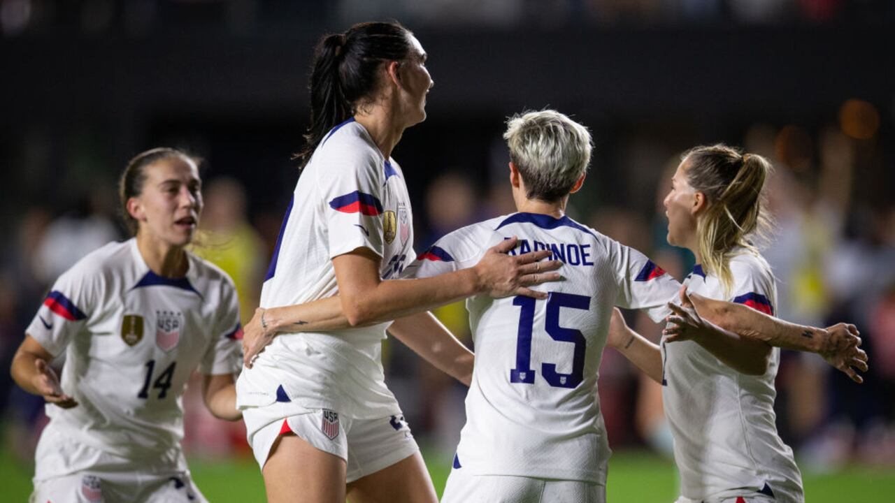 Megan Rapinoe jugará su último Mundial con la Selección de Estados Unidos.