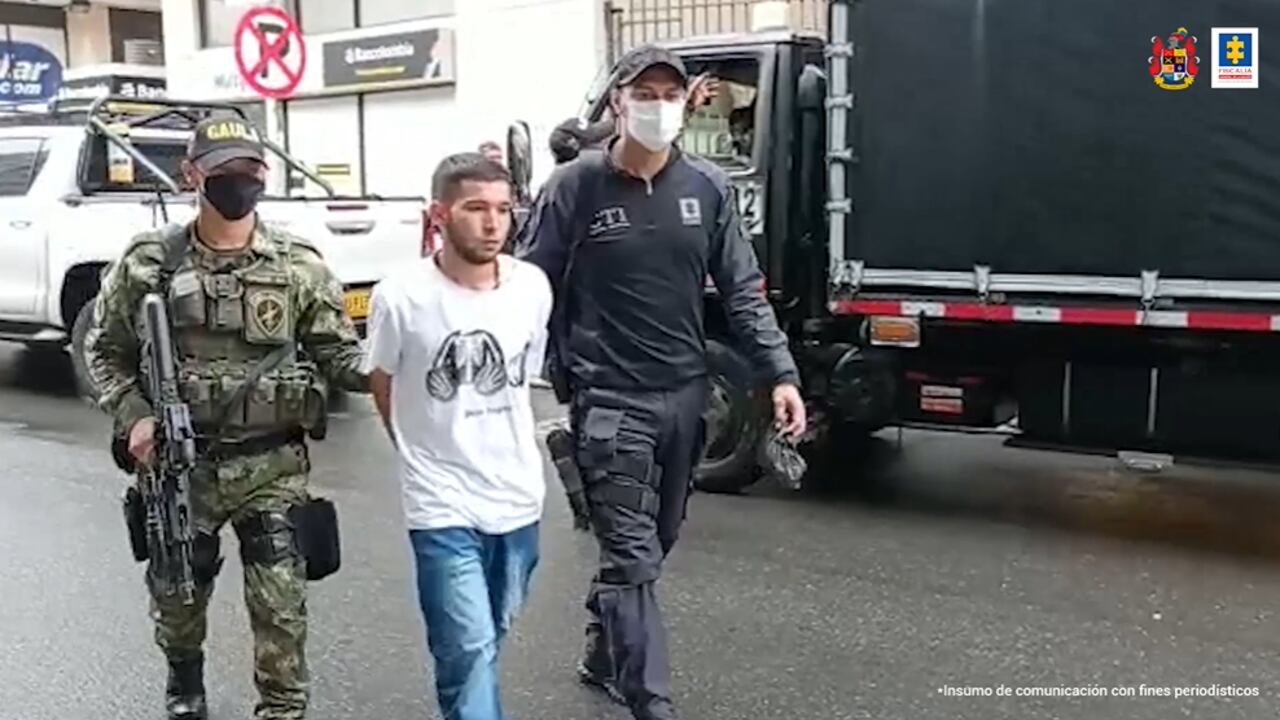 La Fiscalía General de la Nación logró la judicialización de George Michael Orjuela Ríos, alias Barbas, presunto integrante de la red delincuencial ‘Los Finqueros’