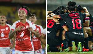 Santa Fe y América tienen la misma cantidad de títulos en Liga Femenina.