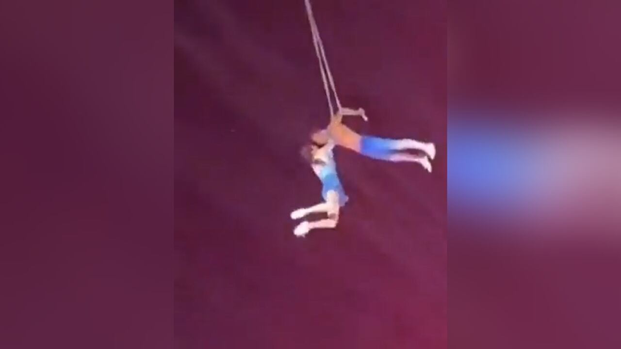 La mujer se cayó desde 9 metros de altura por no utilizar una línea de seguridad.