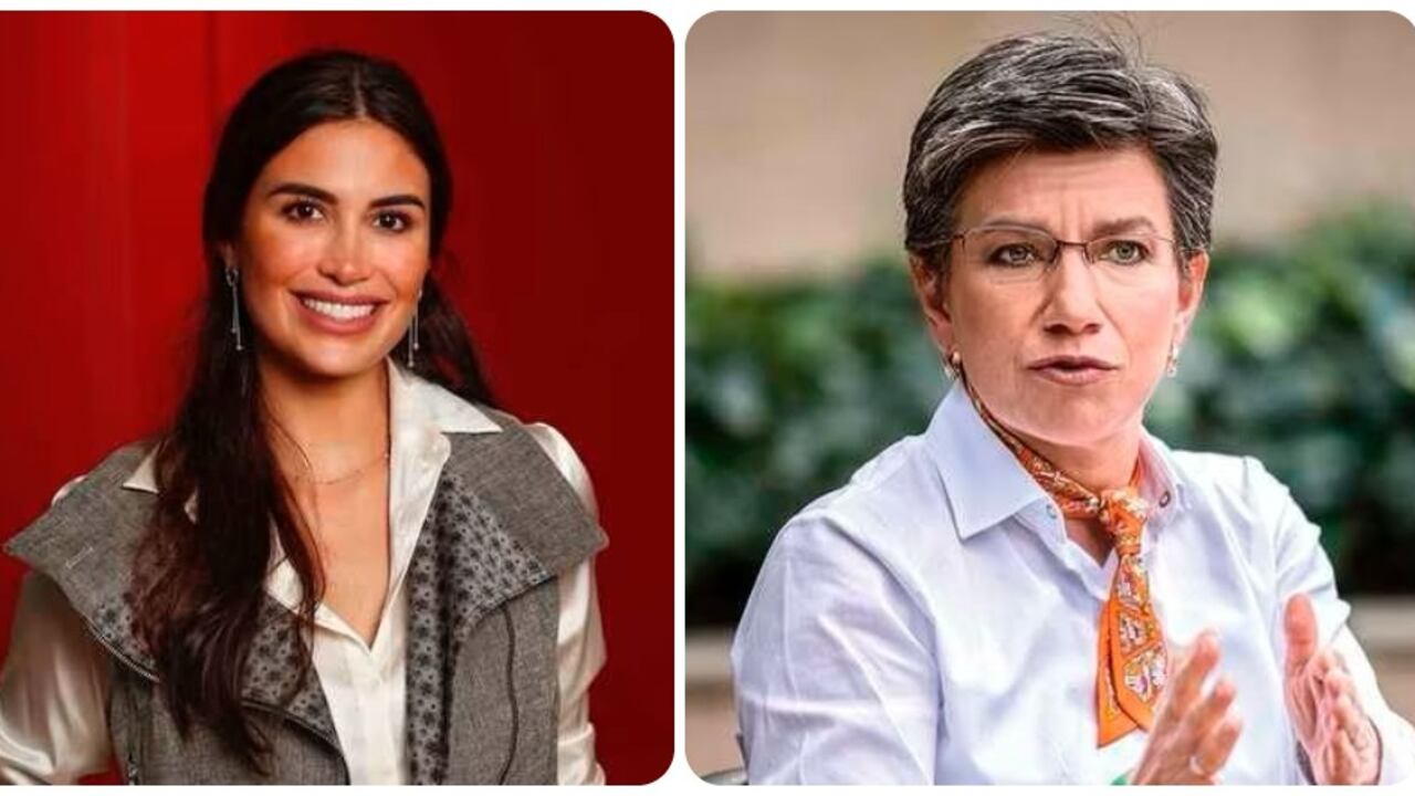La representante Saray Robayo y la alcaldesa de Bogotá, Claudia López.