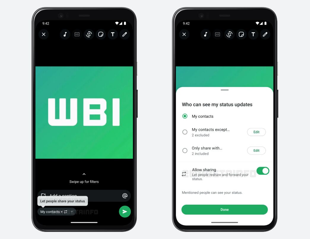 Los estados podrán ser compartidos, pero solo con permiso del autor.