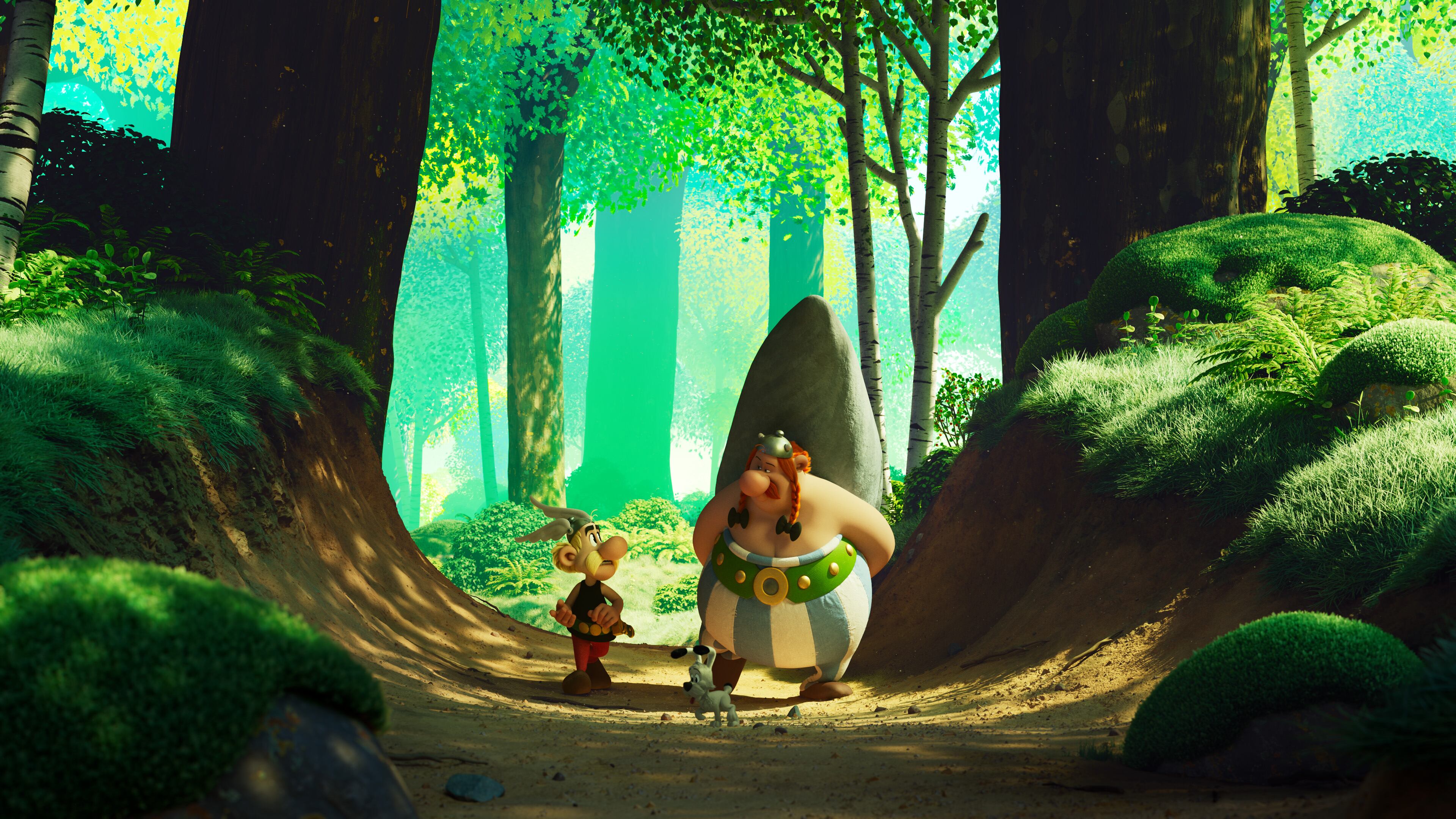 Astérix el Galo versión Netflix, producido por TAT Productions.