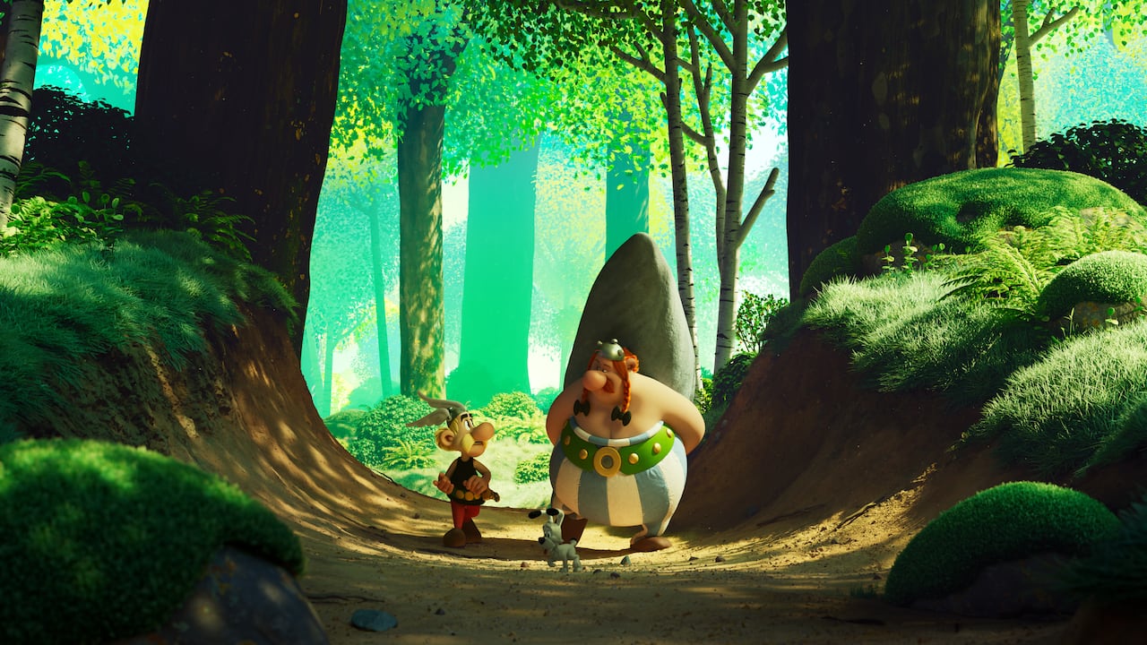 Astérix el Galo versión Netflix, producido por TAT Productions.
