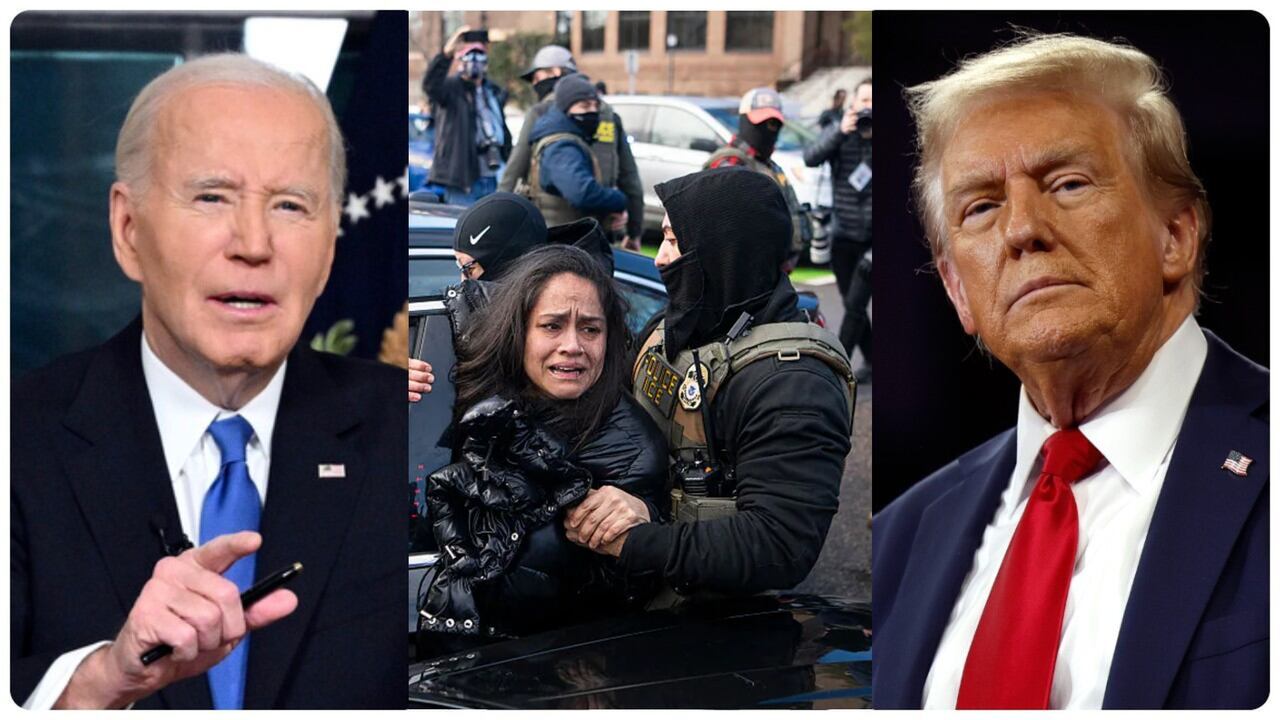 Trump arremete contra Biden en caso ICE.