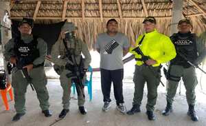 Capturaron a Juan David Moreno Paternina, El Loco, señalado cabecilla del Clan del Golfo