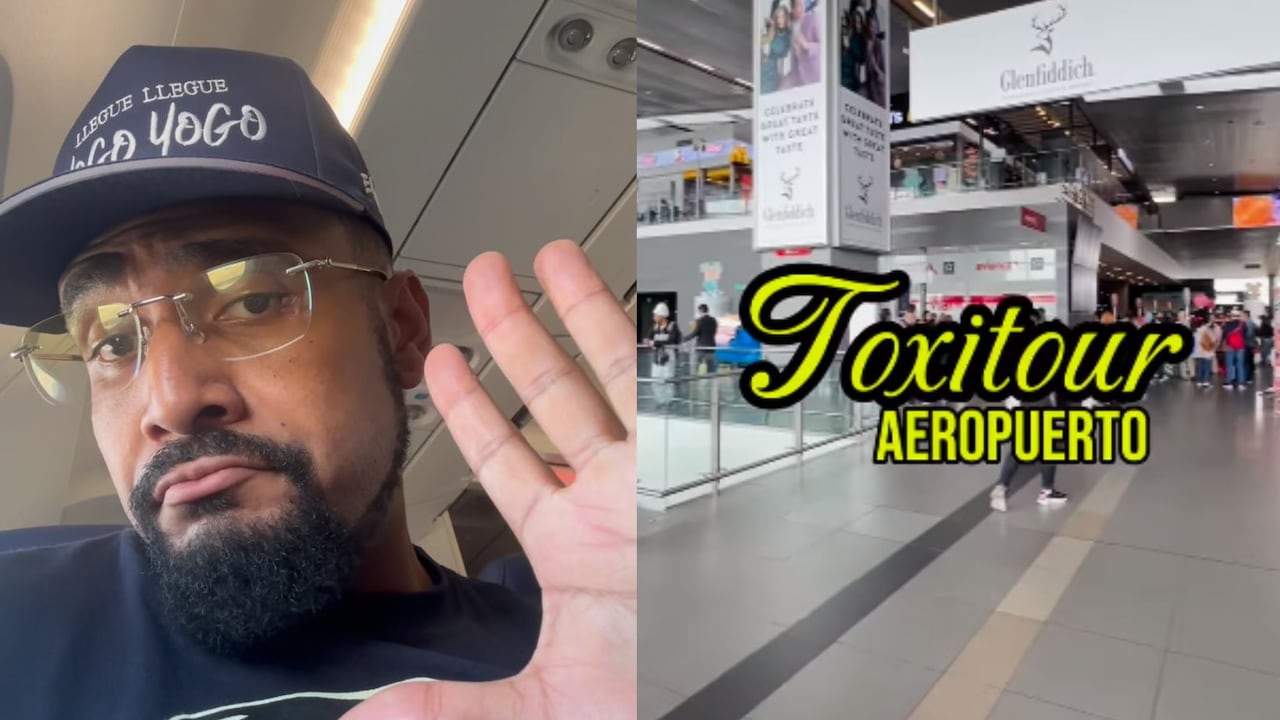 Estiwar G sorprendió con su 'toxitour’ más costoso en Bogotá: estuvo en el aeropuerto El Dorado