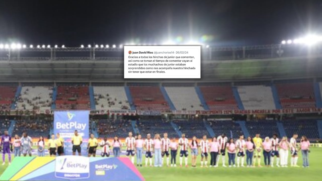 Nuevo jugador de Junior había tenido diferencias con la hinchada.