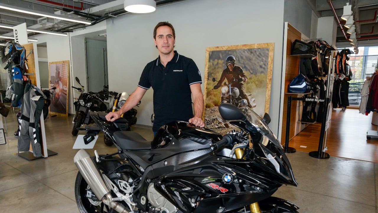 Nicolás Upegui, gerente de marca de BMW Motorrad.