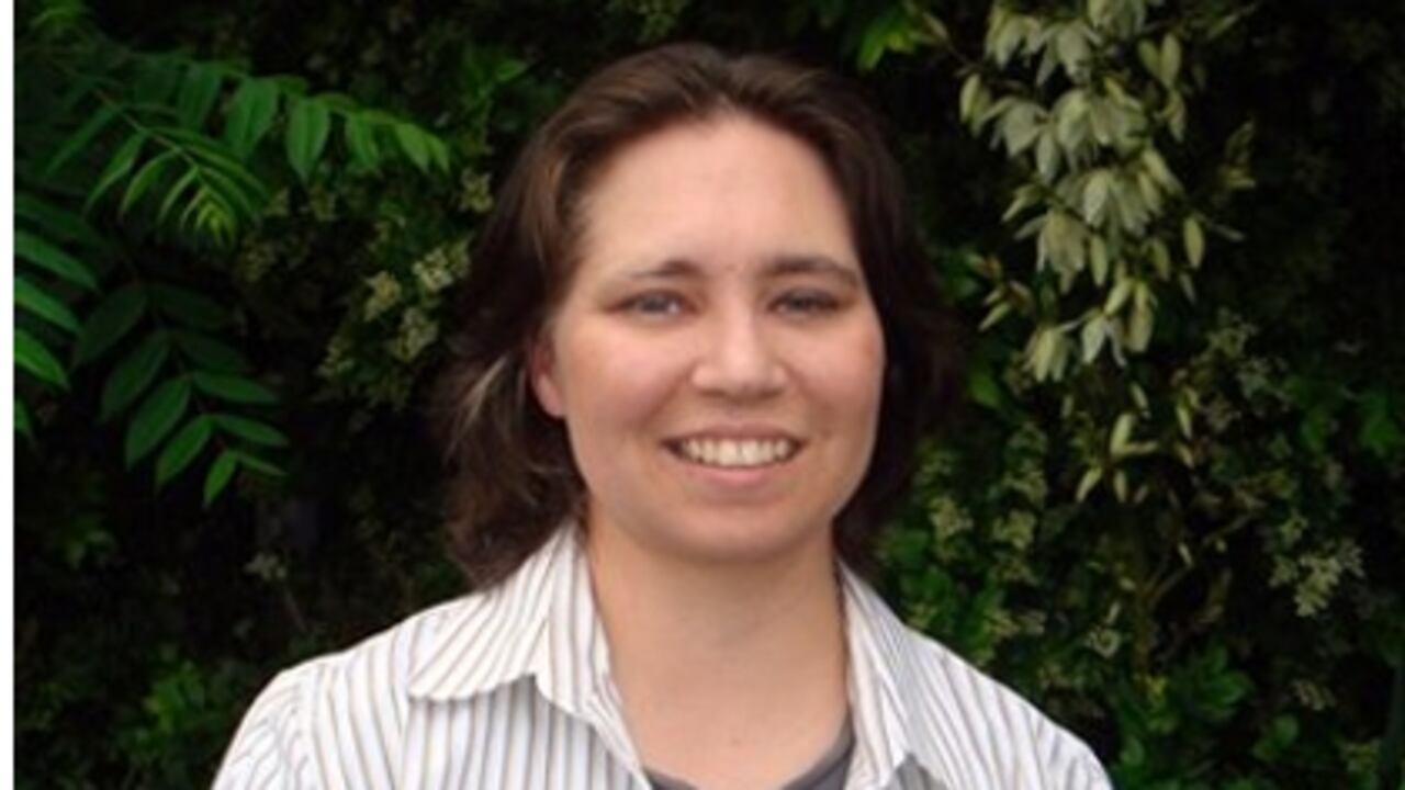 Lynndie England, reservista y la cara del escándalo de las torturas en Abu Ghraib en Keyser, West Virginia.