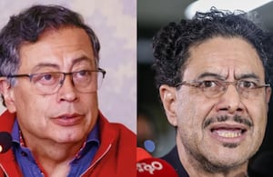 Gustavo Petro e Iván Cepeda.