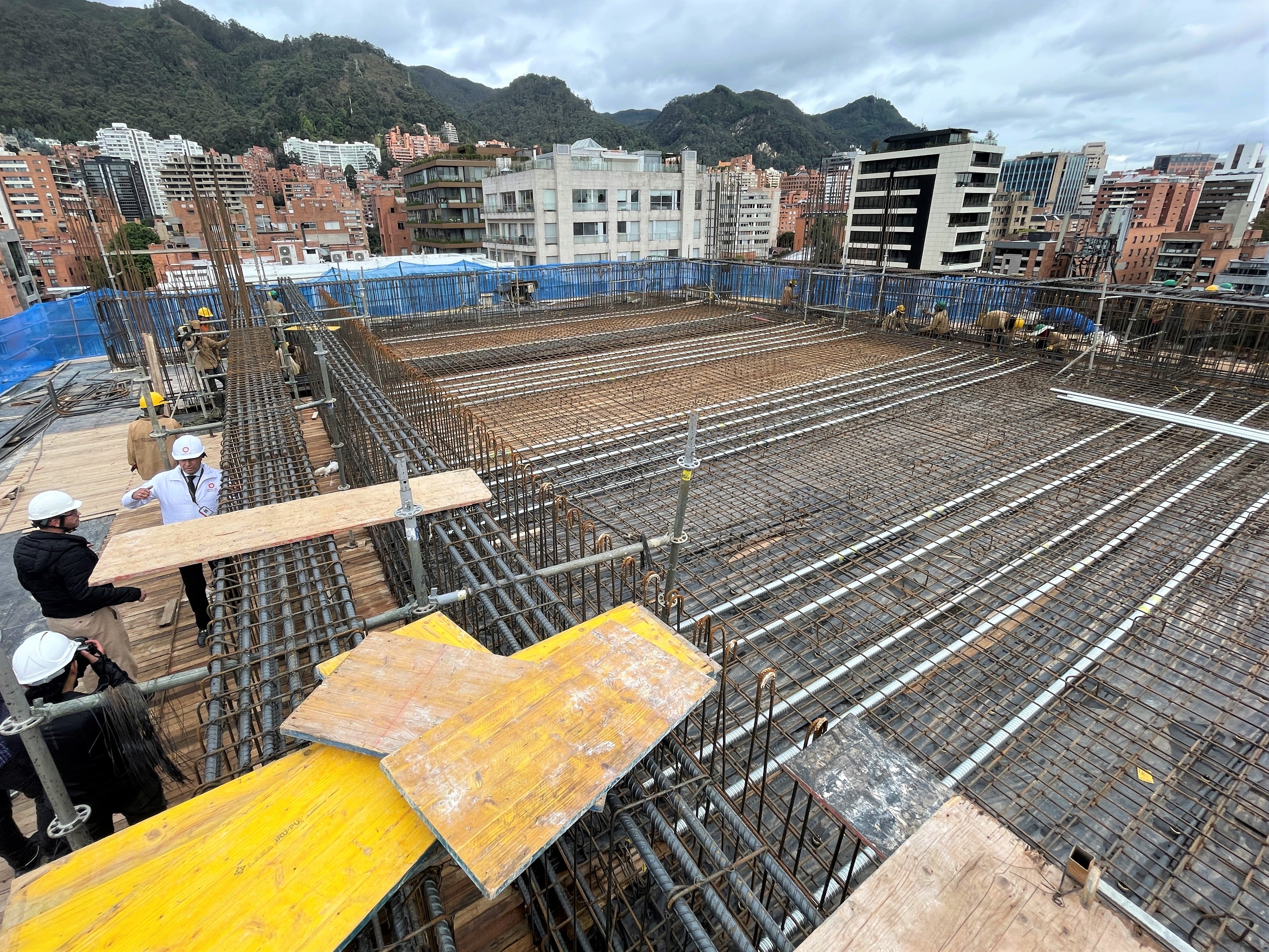 Así está la obra del Centro de Felicidad en Chapinero.