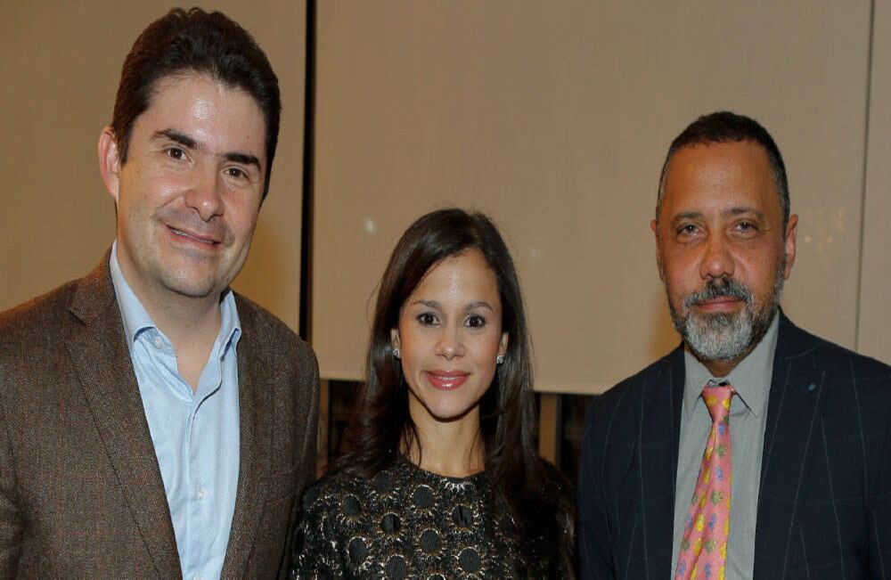 Luis Felipe Henao, Luz Stella Murgas y Alonso Sánchez. 