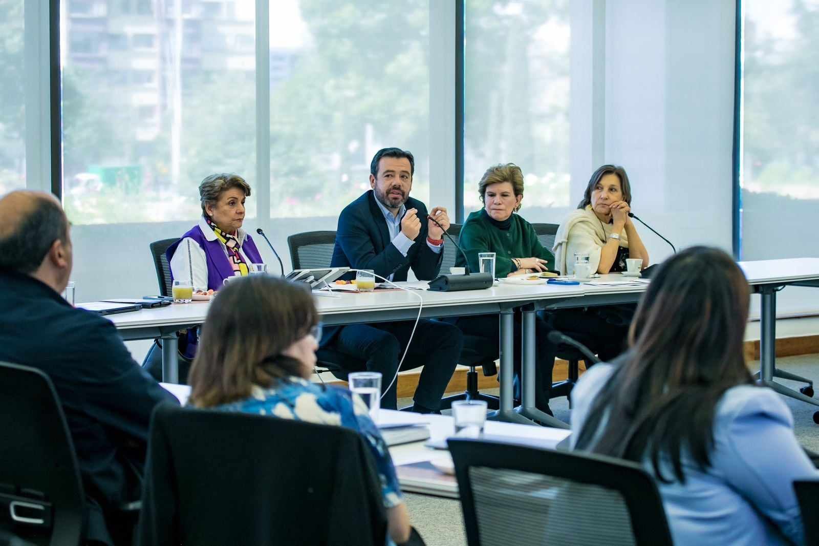 Alcalde electo Carlos Fernando Galán se reunió con la rectora de la Universidad Nacional, Dolly Montoya