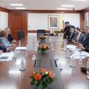 Reunión entes de control y gobierno por el contrato para expedir pasaportes a partir del 3 de octubre.